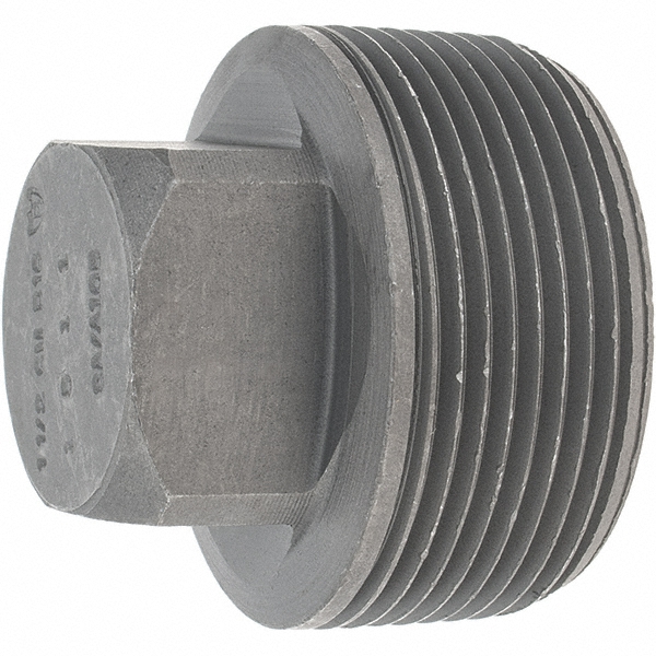 Anvil Black 45 deg Elbow: 1-1/2", Threaded - 0361111404