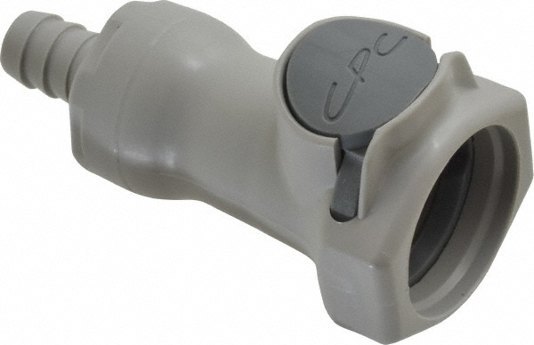 CPC Colder Products 3/8" Nominal Flow, 3/4" ID, Female, Inline Hose Barb-Female Socket - HFC171212