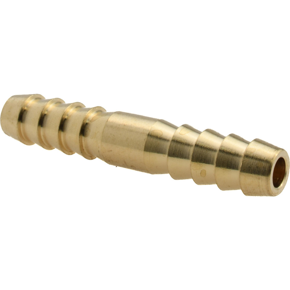 CerroBrass Barbed Push-On Hose Female Connector: 1-1/16" UNF, Brass, 3/4" Barb - 30269