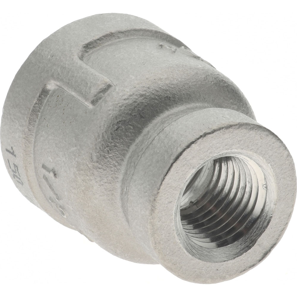Merit Brass Pipe Reducer: 1/2 x 1/4", 304 Stainless Steel - K412-0804