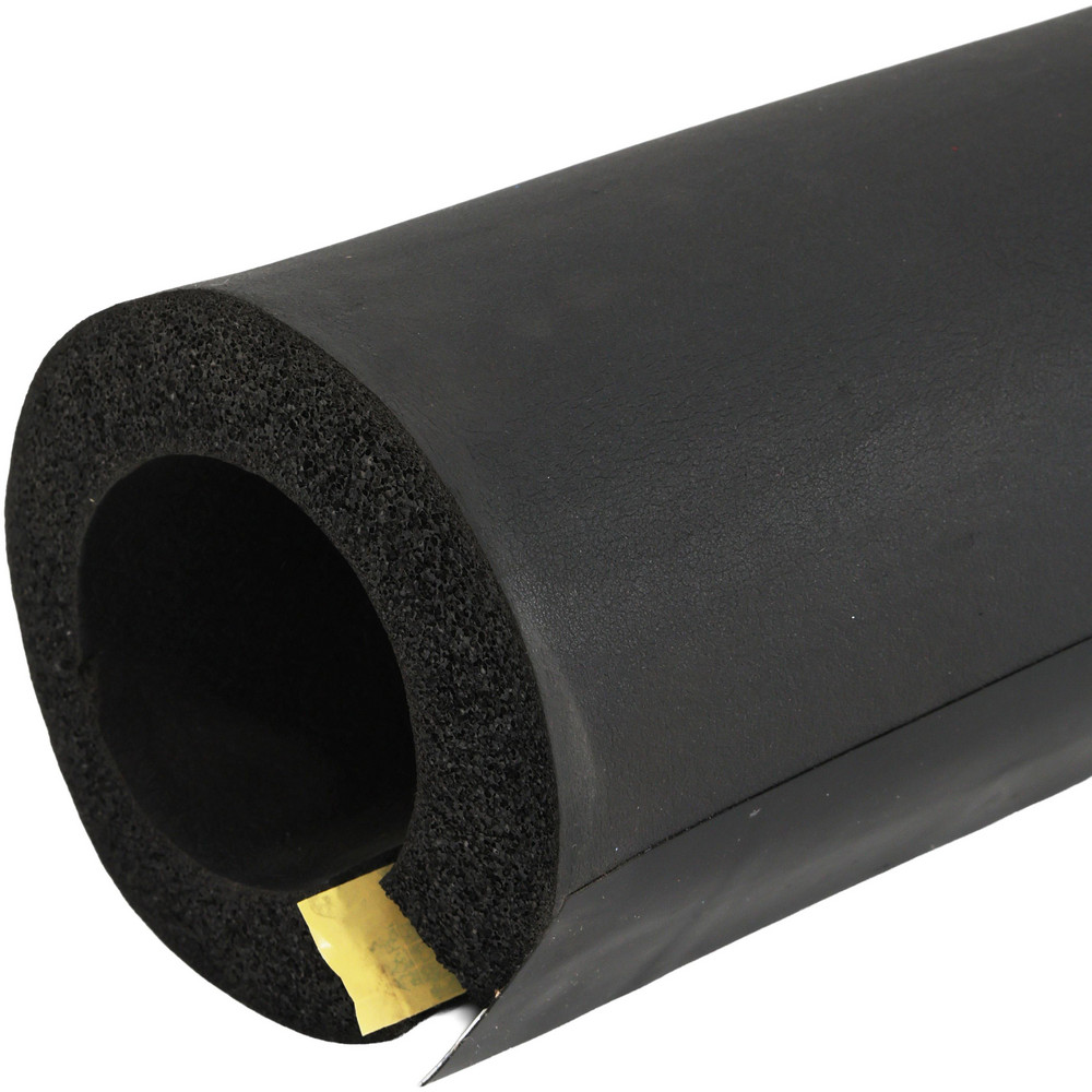 Made in USA 3/4" Thick x 2" Pipe x 6' Long, Elastomeric Flexible Pipe Insulation - RUPC02307SE