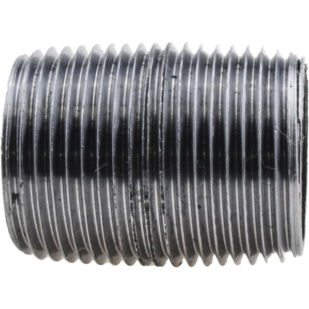 B&K Mueller Black Pipe Nipple: 3/4" Dia x 1-3/8" Long, Schedule 40 - 584-001HN