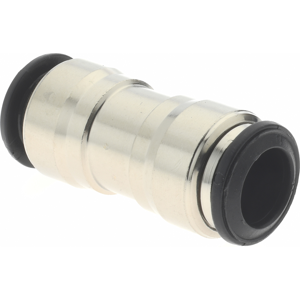 Aignep USA Push-to-Connect Tube x Tube Fitting: Union, 10.00 mm OD - 50040N-10
