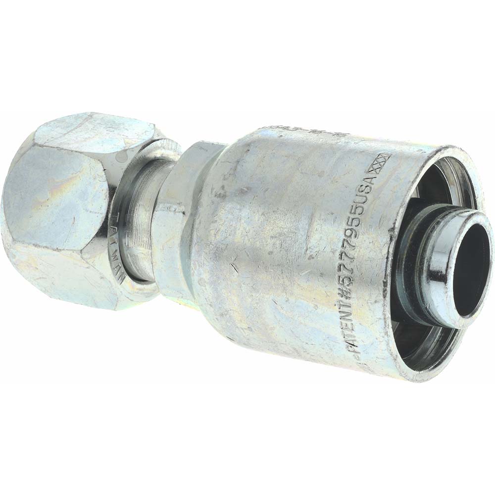 Parker Hydraulic Hose Adapter: 10 mm, 6,000 psi - KP80058