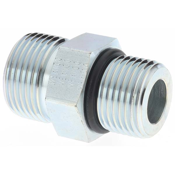 Parker Hydraulic Hose Adapter: 10 mm, 6,000 psi - KP80058