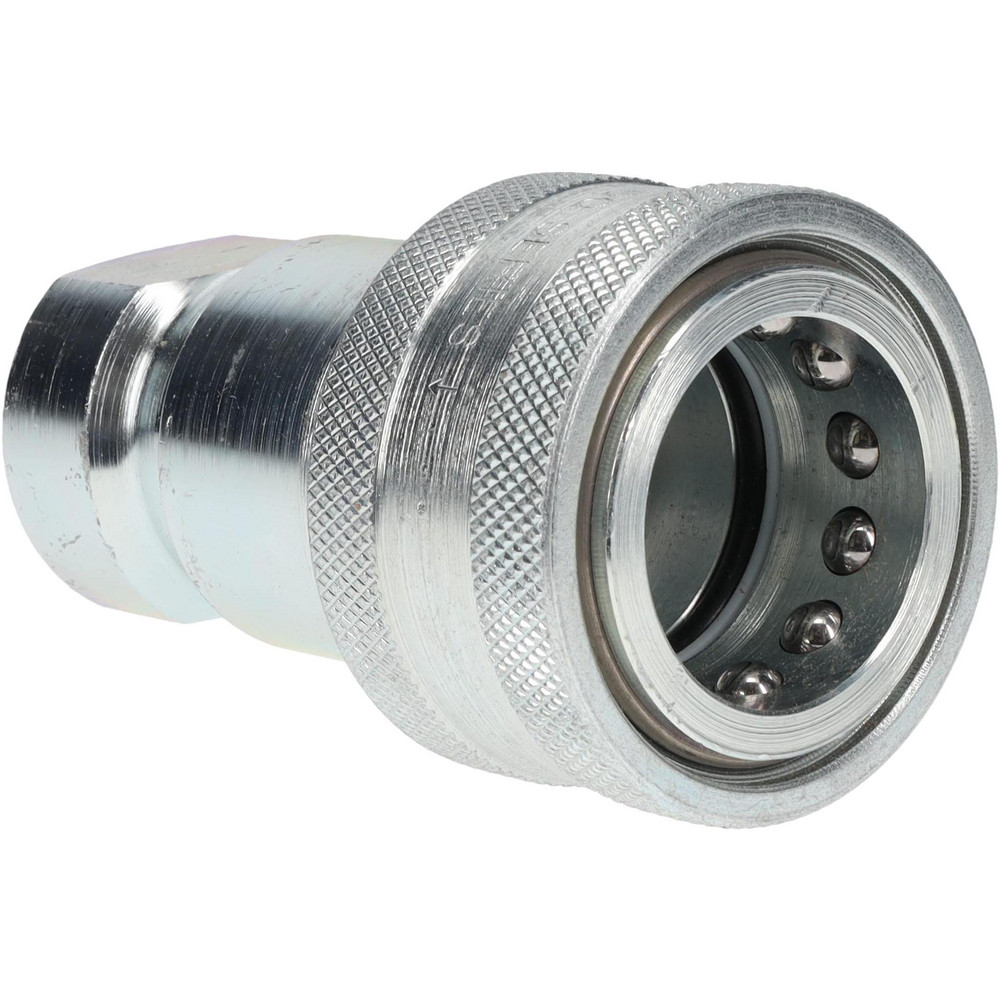 Parker Hydraulic Hose Female Pipe Rigid Fitting: 3/4", 2,500 psi - H6-62
