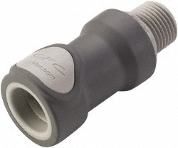 CPC Colder Products 3/8" Nominal Flow, Female, Nonspill Quick Disconnect Coupling - NS6D17008