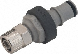 CPC Colder Products 3/8" Nominal Flow, Female, Nonspill Quick Disconnect Coupling - NS6D17008