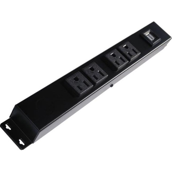 X1 X1 HU1041 12 in. 4 Outlet Hardwired Power Strip; USB - HU1041