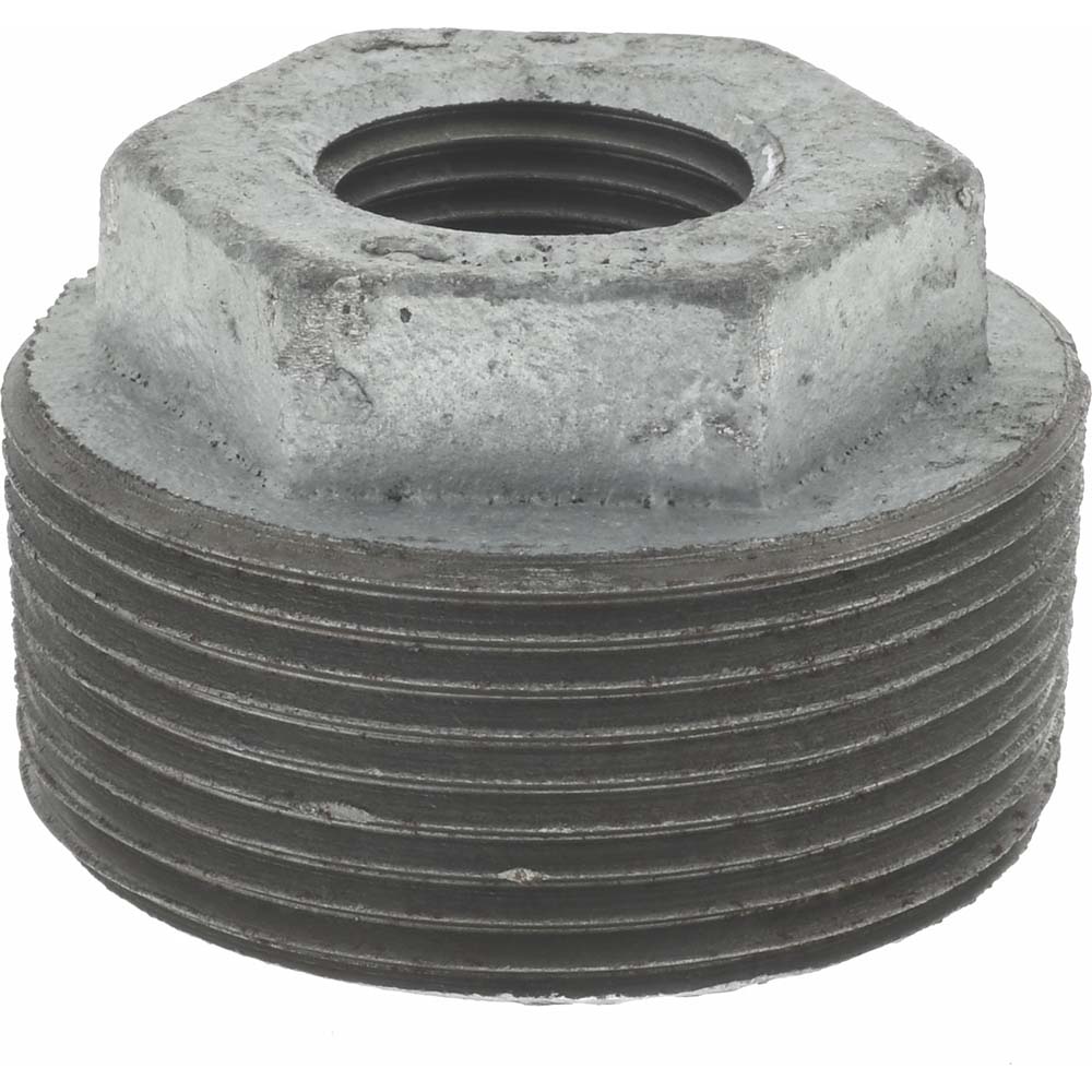 Value Collection Malleable Iron Pipe Bushing: 1-1/2 x 1/2" Fitting - G241N 40X15