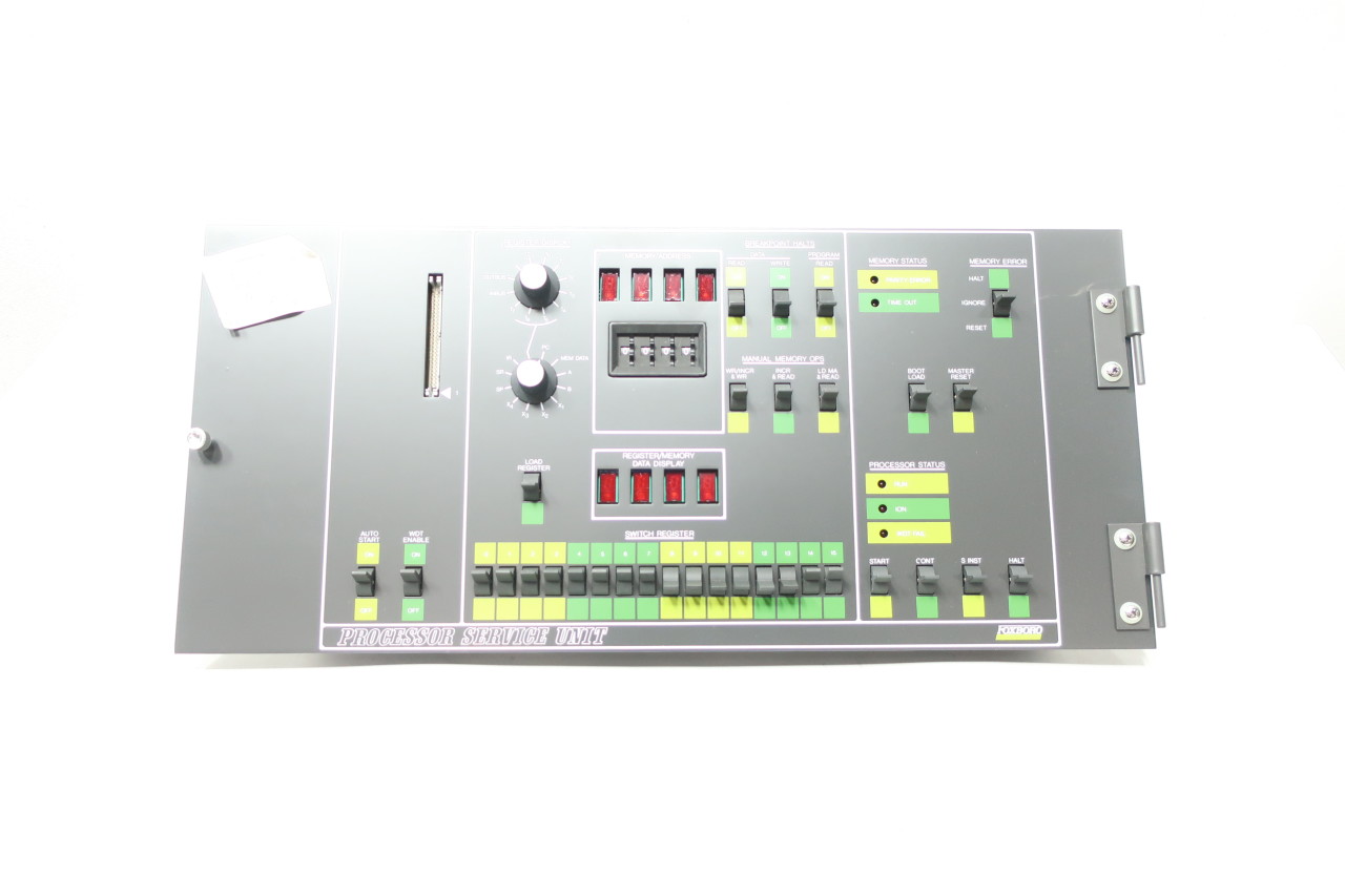 FOXBORO D0137JH PROCESSOR SERVICE UNIT OPERATOR INTERFACE PANEL - MRO ...