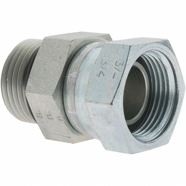 Parker Steel Flared Tube 1/2" OD, 1-1/16-12 Thread, 37 deg Flared Angle - KP73593