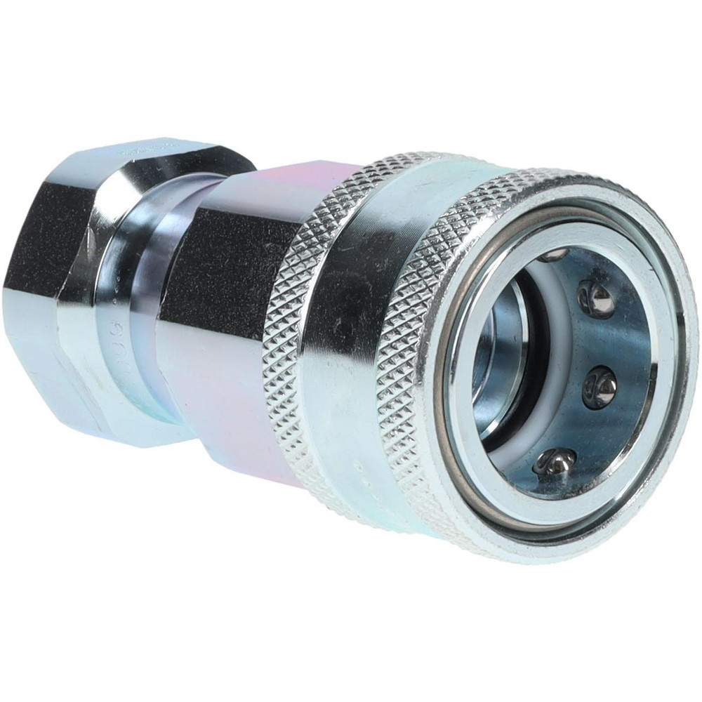 Parker Hydraulic Hose Valve Fitting: 1/2", 1/2", 4,000 psi - VHN8-8F