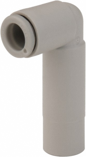 SMC PNEUMATICS Push-to-Connect Push-to-Connect Fitting: Plug-In Reducer Elbow, 6.00 mm OD - KQ2L06-08A