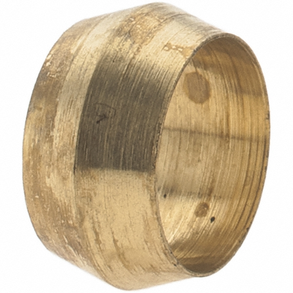 CerroBrass Compression Tube Sleeve: 9/16-24, 3/8" Tube OD, Compression - 18005