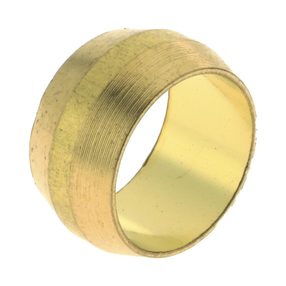 CerroBrass Compression Tube Sleeve: 9/16-24, 3/8" Tube OD, Compression - 18005
