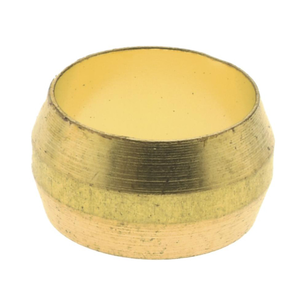 CerroBrass Compression Tube Sleeve: 9/16-24, 3/8" Tube OD, Compression - 18005
