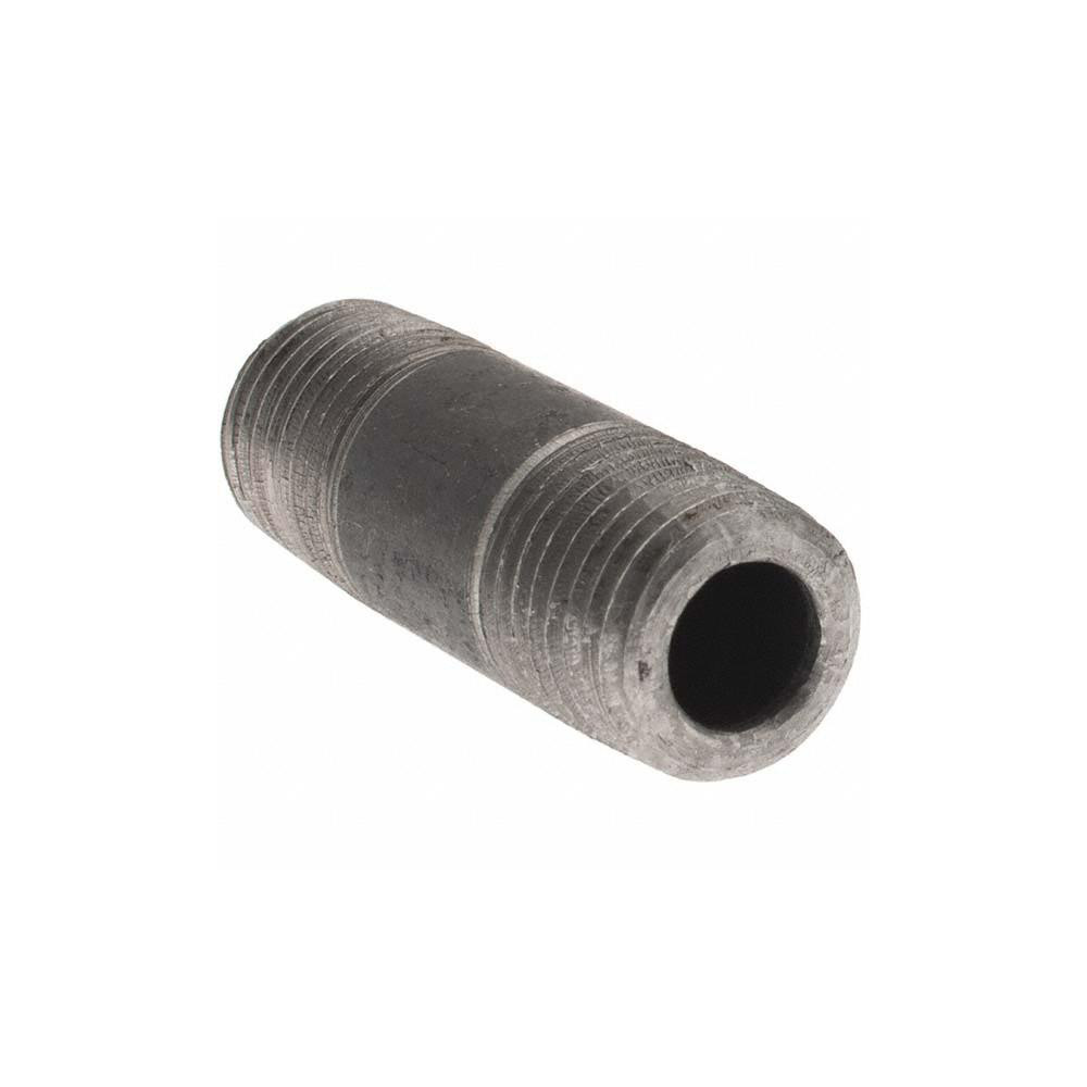 Value Collection Black Pipe Nipple: 1/4" Dia x 1-1/2" Long, Schedule 80 - BD-13630