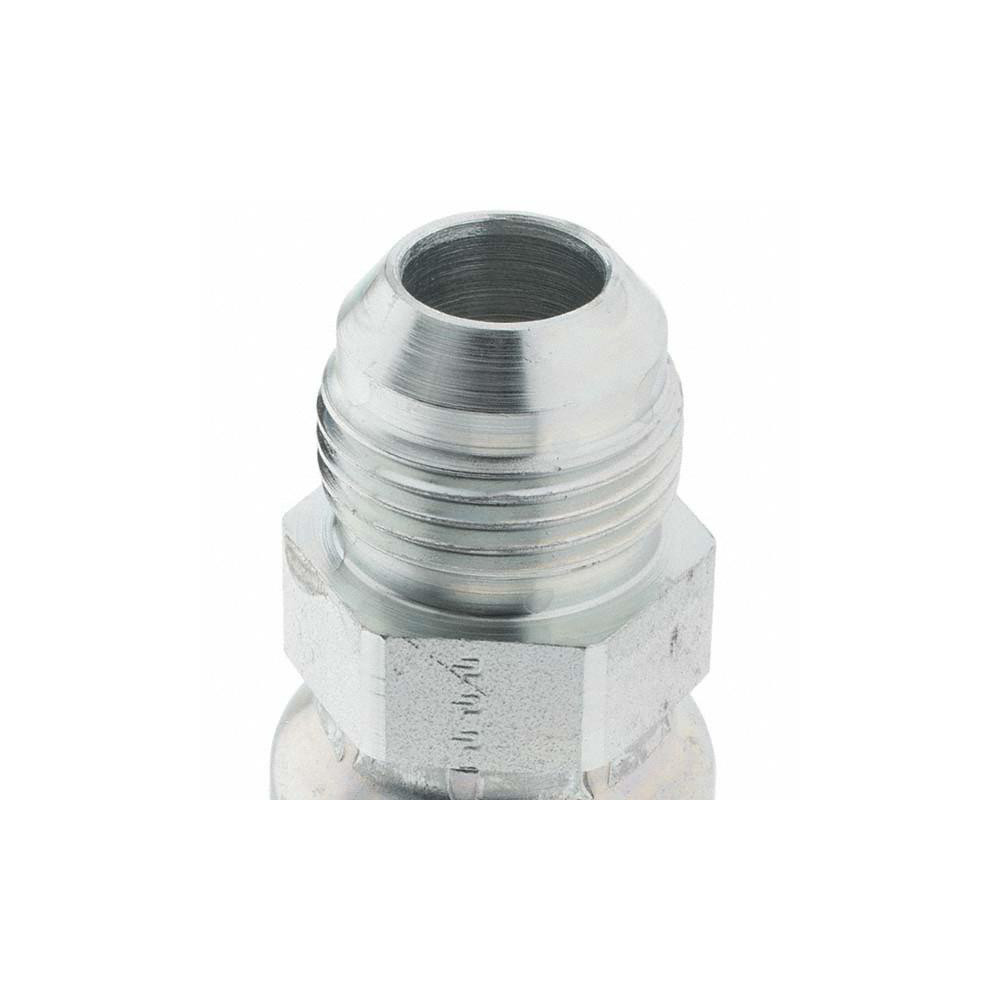 Parker Hydraulic Hose Male SAE 37 ° JIC Rigid Fitting: 0.625" ID, 10 mm, 1-1/16-12 - KP81294