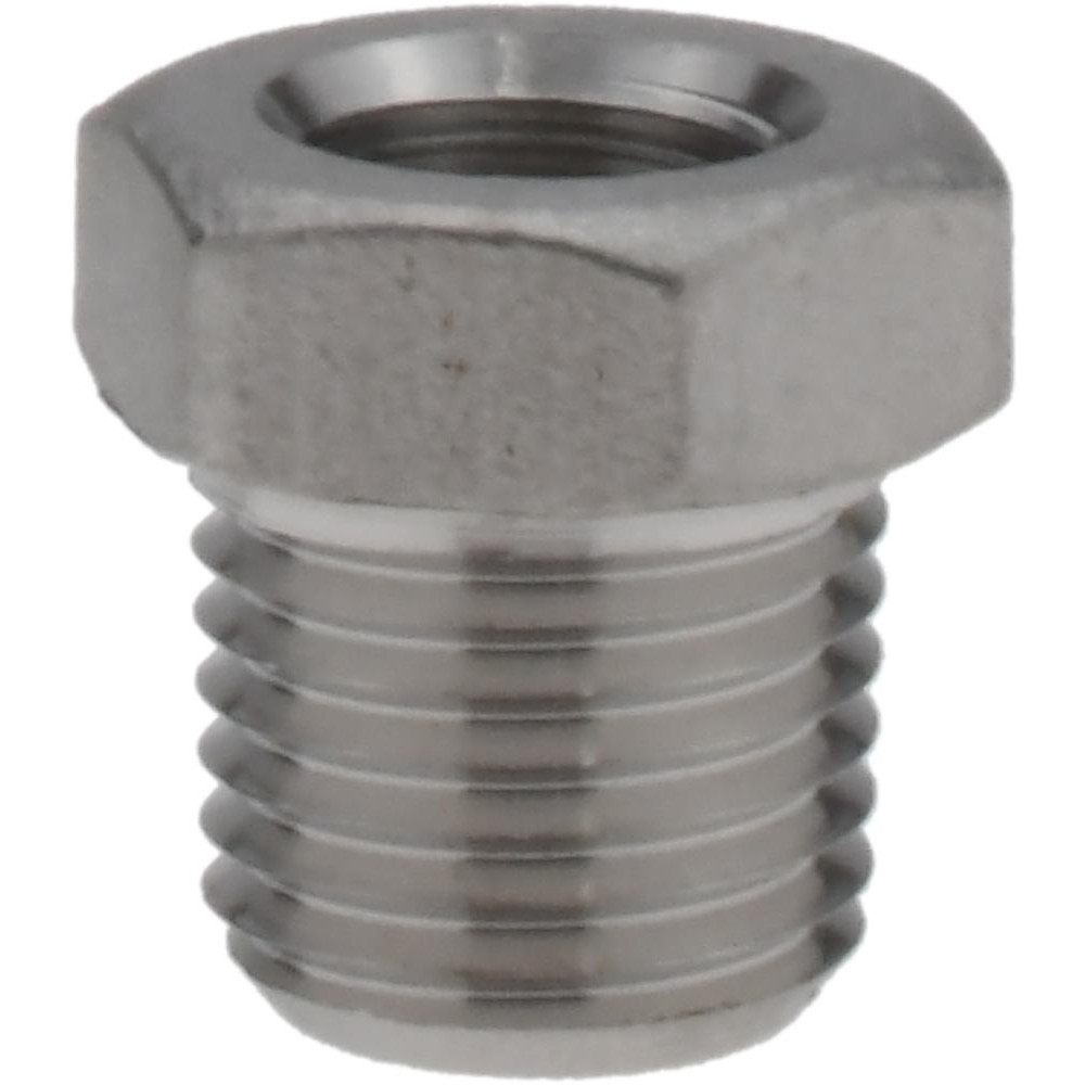 Value Collection Pipe Hex Bushing: 1/4 x 1/8", 316 Stainless Steel - 6HB1/4*1/8