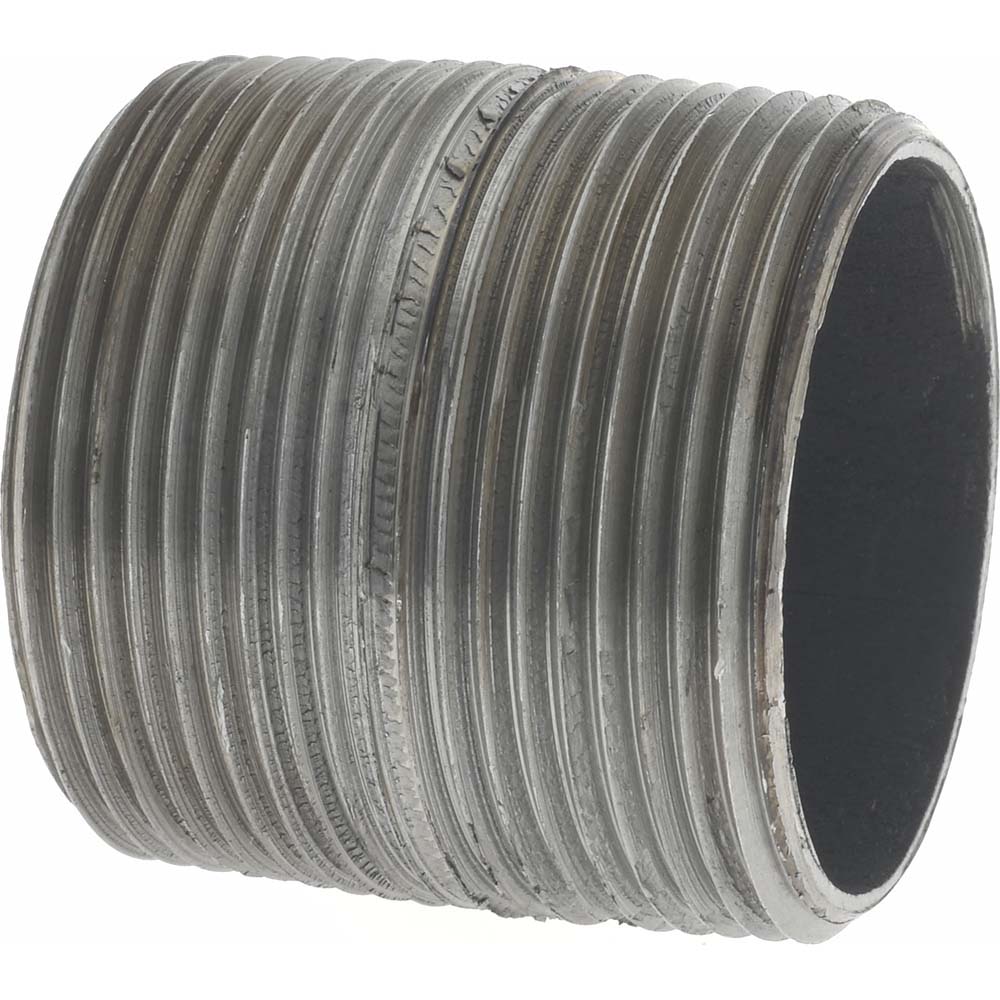 Value Collection Black Pipe Nipple: 1-1/2" Dia x 1-3/4" Long, Schedule 40 - MSCNB08001