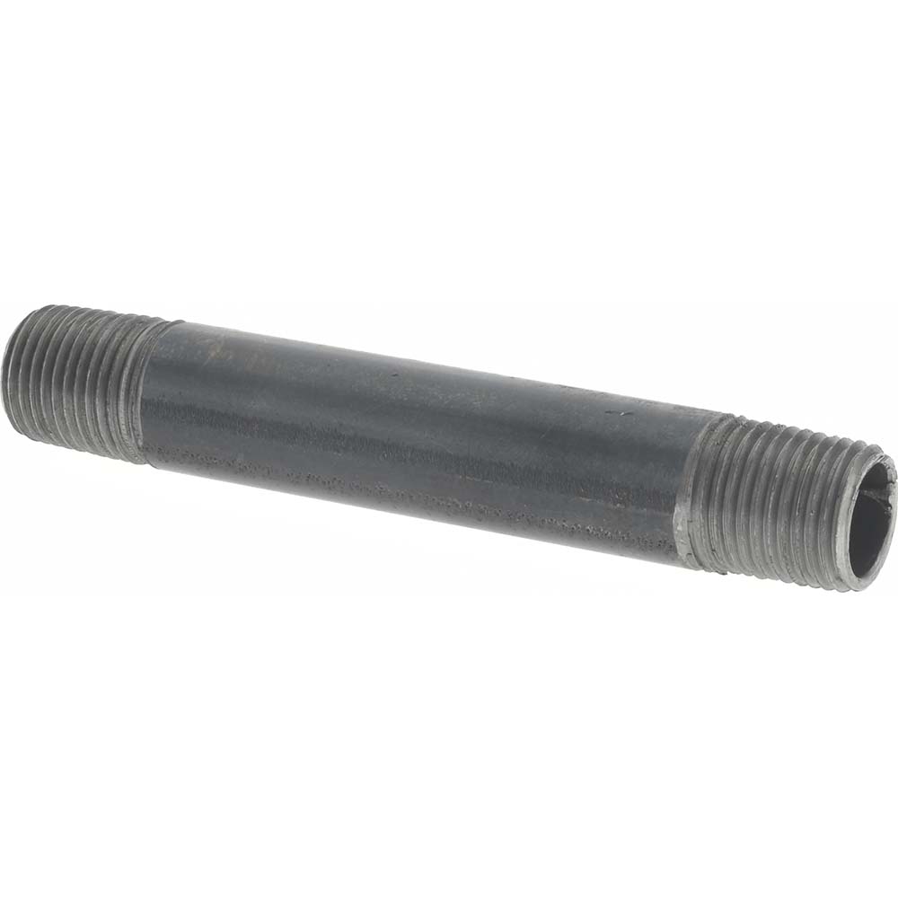 Value Collection Galvanized Pipe Nipple: 1/8", 5-1/2" Long, Schedule 40, Steel - MSCNG01055