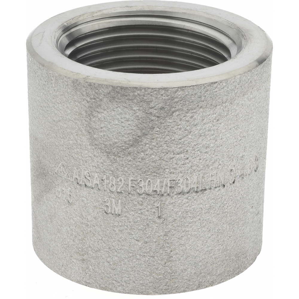 Merit Brass Pipe End Cap: 1", 304 & 304L Stainless Steel - 3416D-16