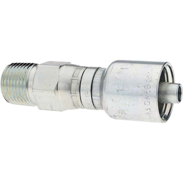 Parker Hydraulic Hose Female Swivel Fitting: 0.75" ID, 12 mm, 3/4" - 10743-12-12