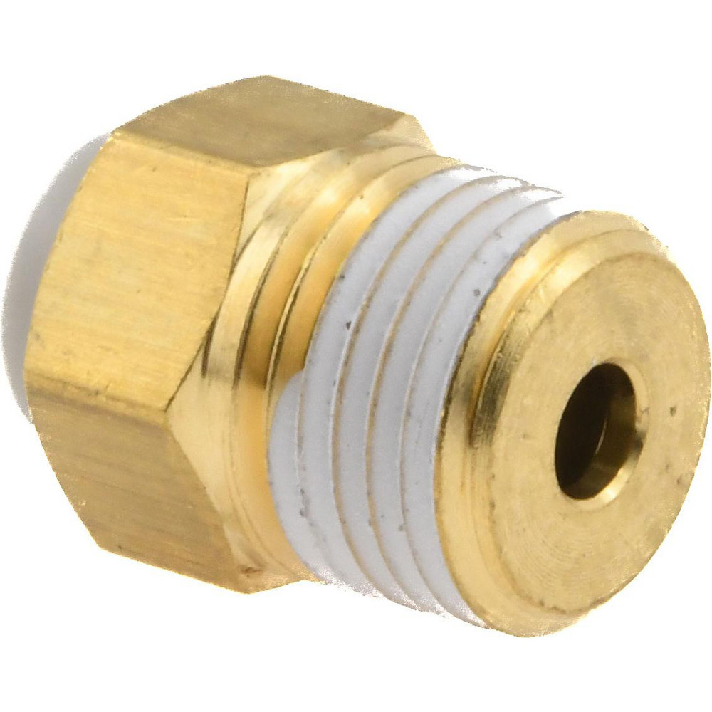 SMC PNEUMATICS Push-to-Connect Push-to-Connect Fitting: Branch Tee, M5x0.8 Thread, 4.00 mm OD - KQ2T04-M5A