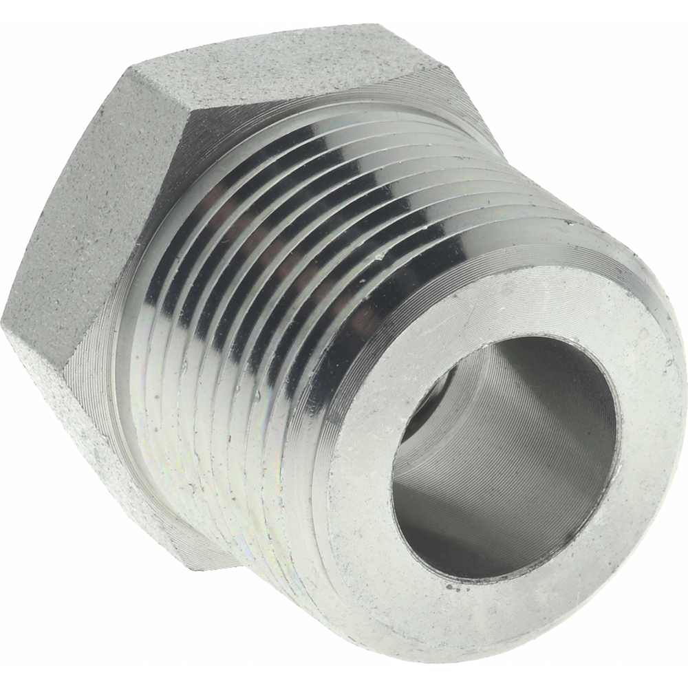 Parker Industrial Pipe Bushing: 3/8" Female Thread, 3/4" Male Thread, MNPTF x FNPTF - 3/4 X 3/8 PTR-S
