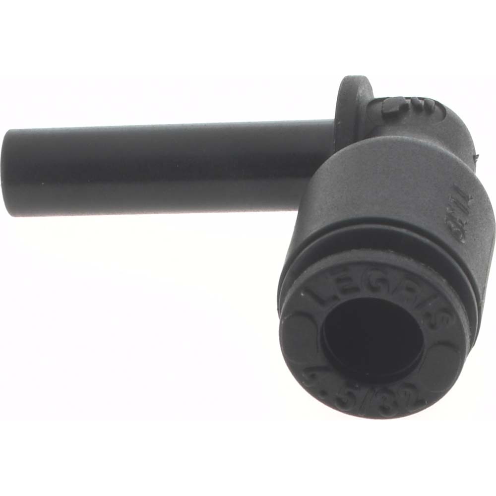 SMC PNEUMATICS Push-to-Connect Push-to-Connect Fitting: Plug-In Elbow, 4.00 mm OD - KQ2L04-99A