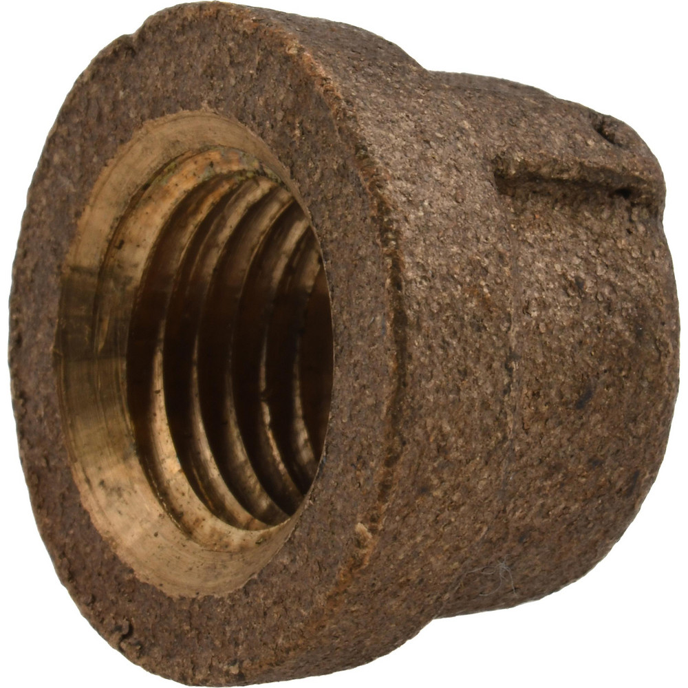 Merit Brass Brass Pipe Cross: 1/4" Fitting, Threaded, FNPT x FNPT x FNPT x FNPT, Class 125 - X110-04