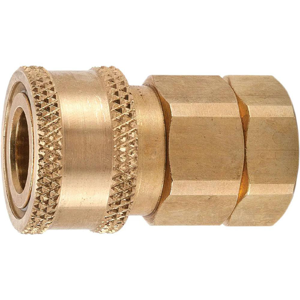 Parker Hydraulic Hose Valve Fitting: 1/2", 1/2", 10,000 psi - 71-3N8-8F