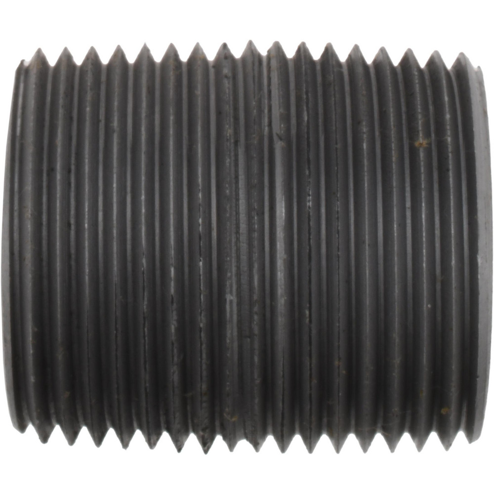Value Collection Black Pipe Nipple: 1" Dia x 1-1/2" Long, Schedule 80 - XNB06001