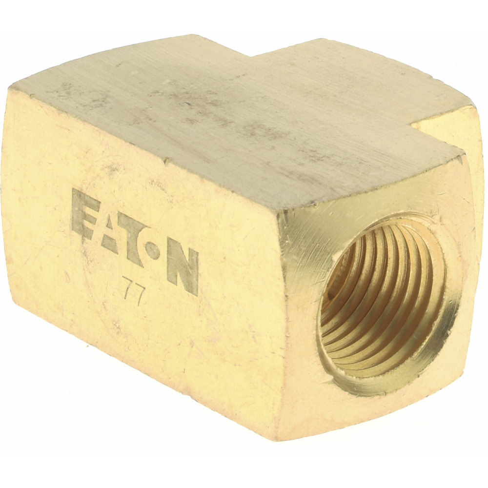 Eaton Industrial Pipe Female Tee: 1/8" Female Thread, FNPTF - 3700X2