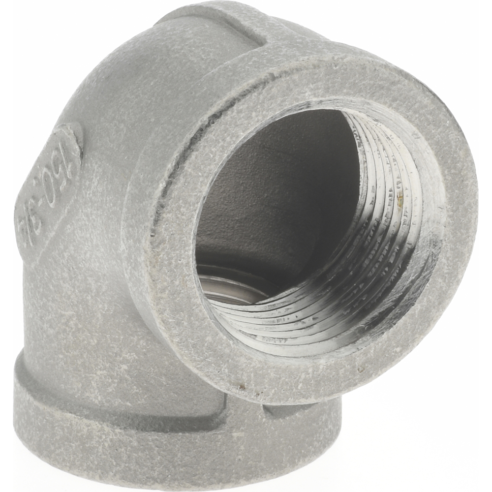 Merit Brass Pipe 90 deg Elbow: 3/4", 316 Stainless Steel - K601-12