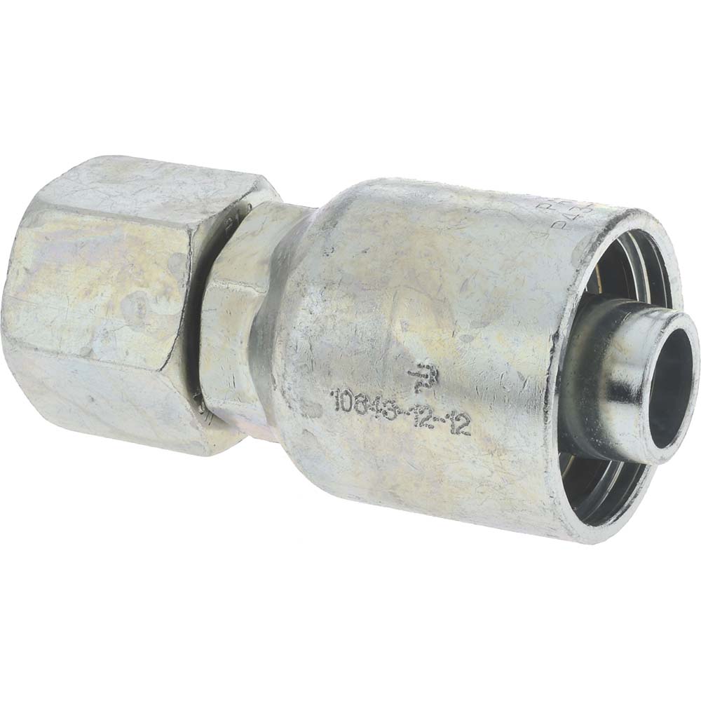 Parker Pneumatic Hose Coupling: 3/4-14, 3/4" Body Dia, Industrial Interchange - B39