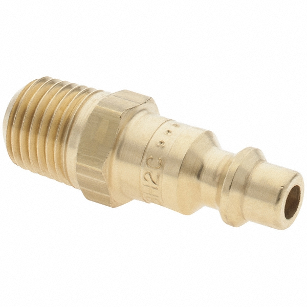 Parker Pneumatic Hose Coupling: 1/4-18, 1/4" Body Dia, Industrial Interchange - BH2C-787