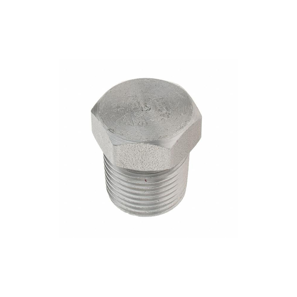 Value Collection Black Pipe Fittings: Hex Plug, 3/8", NPT, Forged Carbon Steel - -12147-2