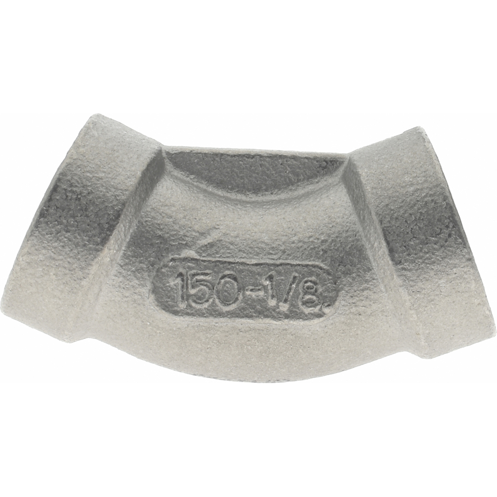 Merit Brass Pipe 45 deg Elbow: 1/8", 304 Stainless Steel - K402-02