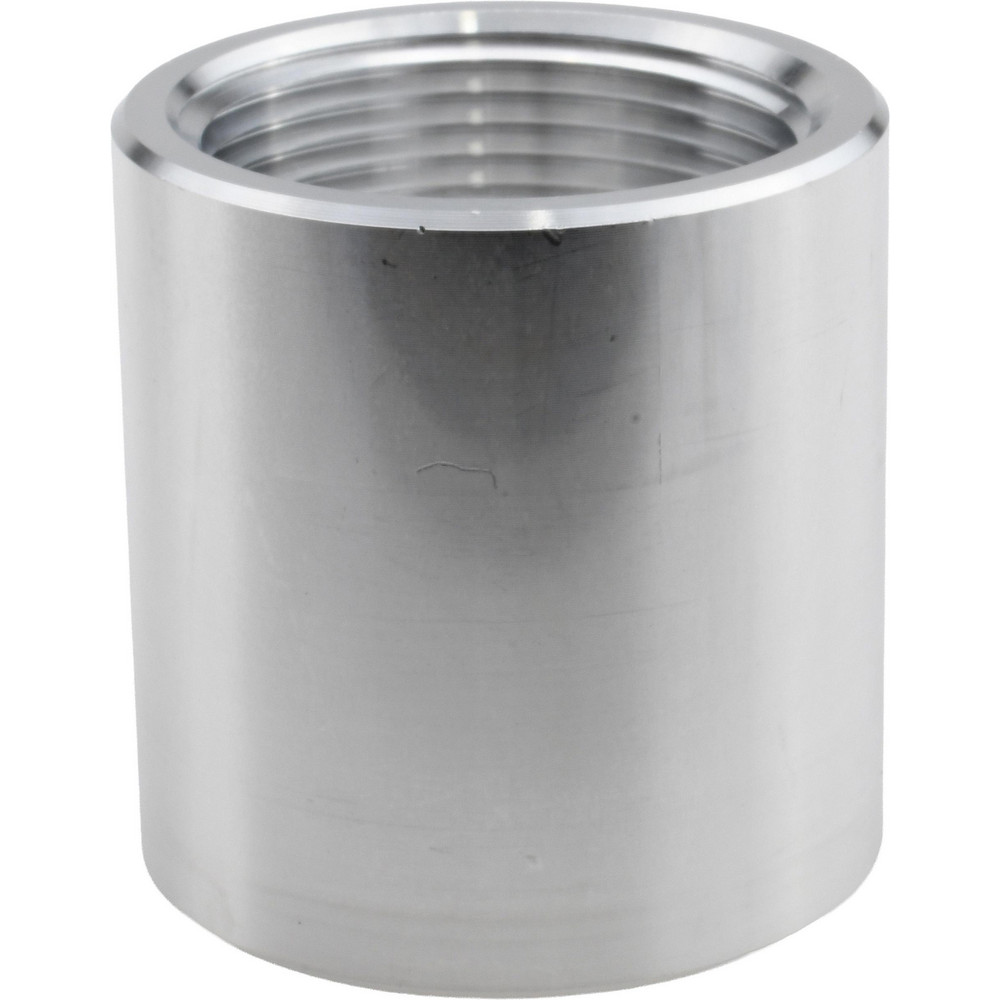 Eaton Industrial Pipe Bulkhead Coupling: 1/4" Female Thread, 1/2" Male Thread, MNPT x FNPT - FF4186-0804-1S