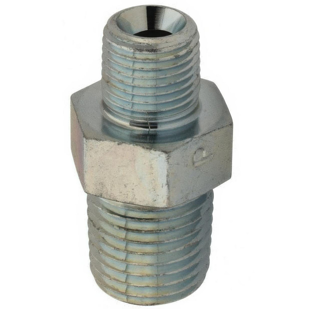 Parker Industrial Pipe Hex Plug: 1/2 x 3/8" Male Thread, MNPTF - 1/2 X 3/8 FF-S