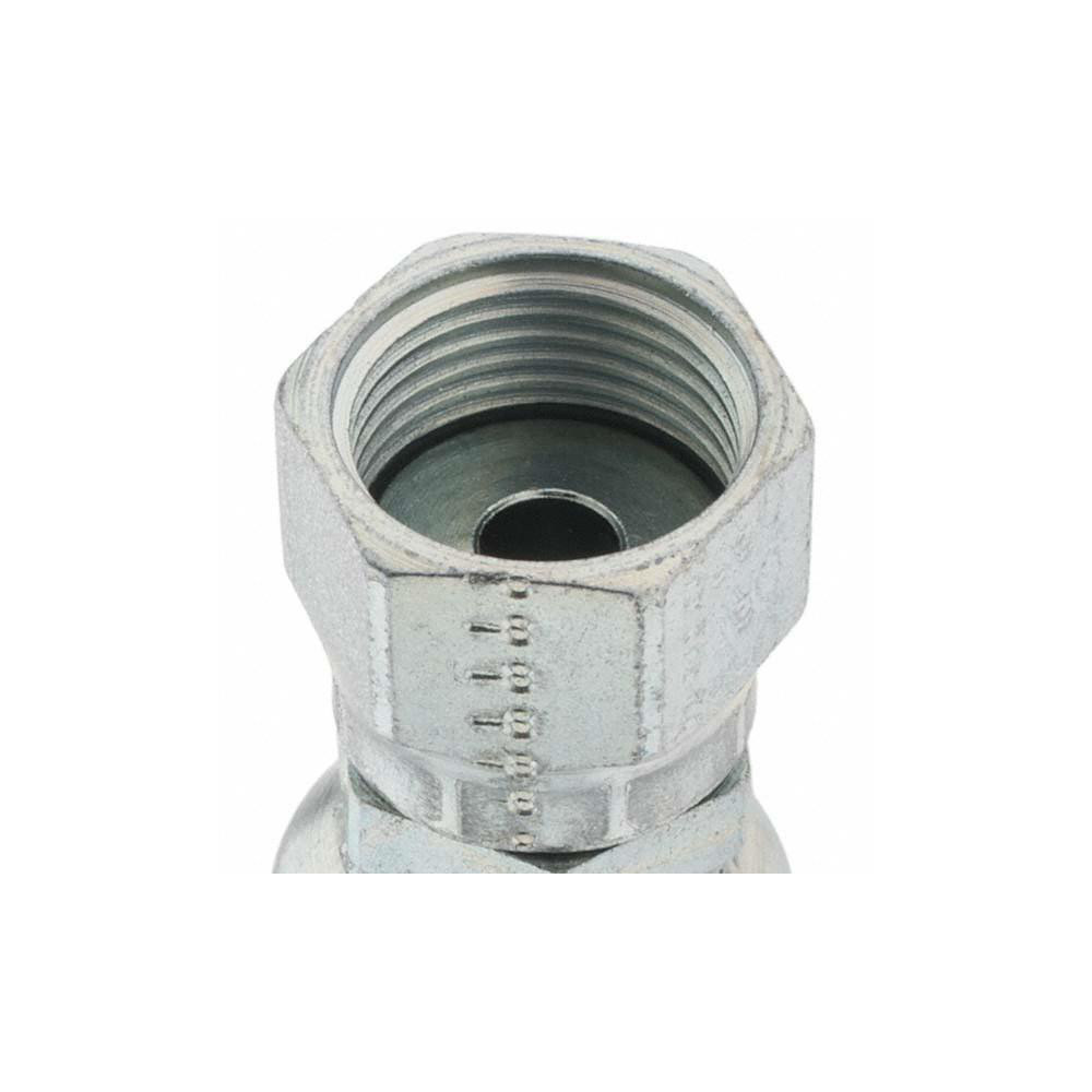 Parker Hydraulic Hose Female Seal-Lok Swivel Short Fitting: 0.375" ID, 6 mm, 13/16-16 - KP80003