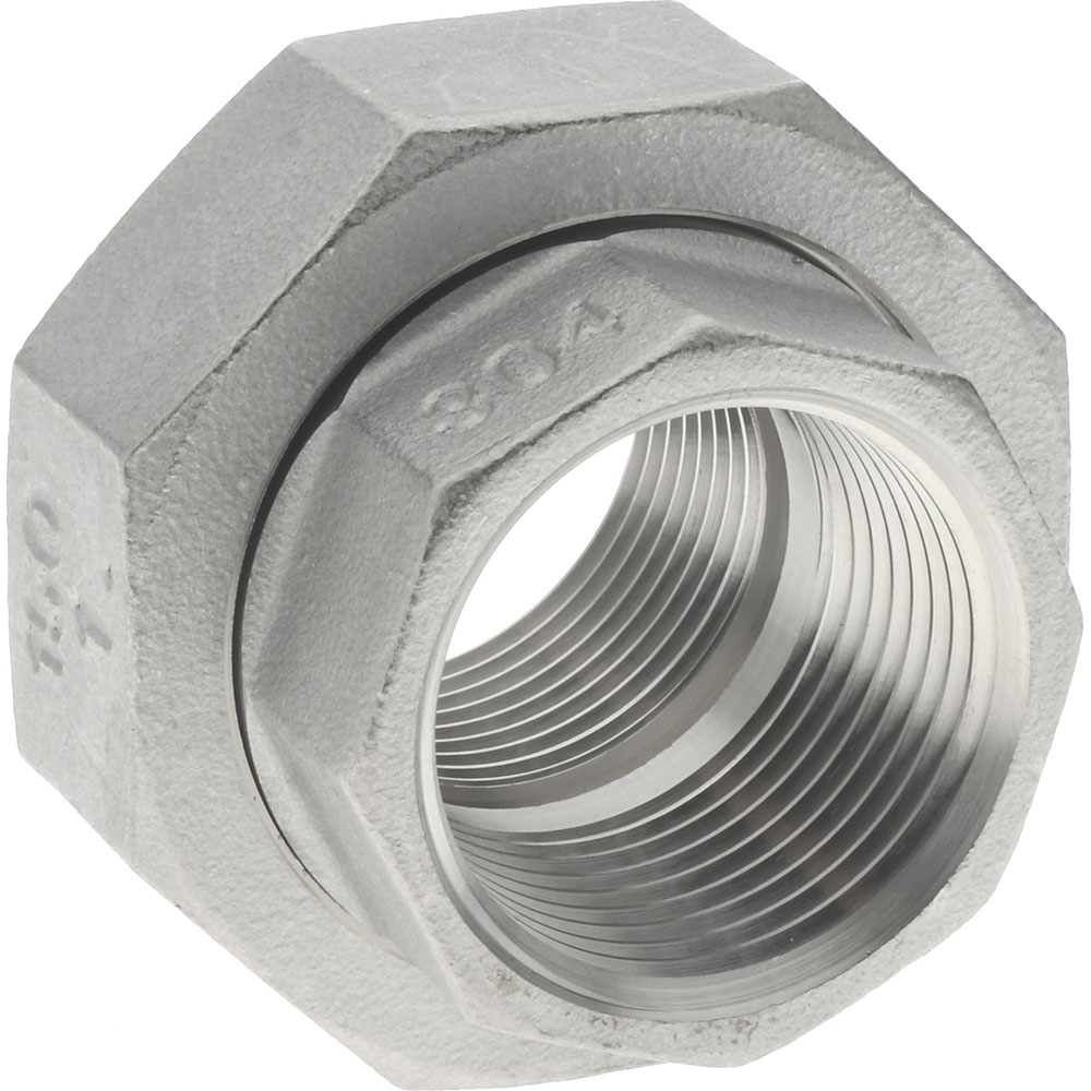 Merit Brass Pipe Union: 1", 304 Stainless Steel - K487-16