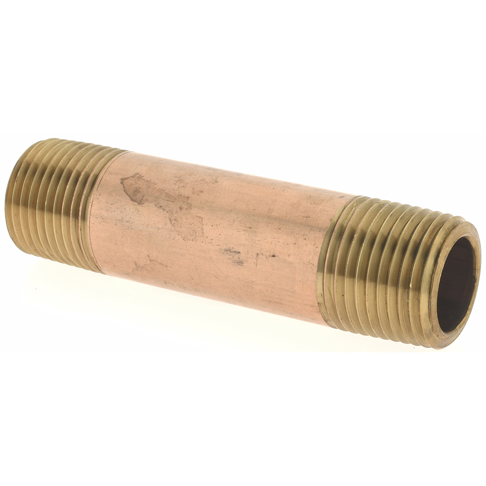 Merit Brass Brass Pipe Union: 3/8" Fitting, Threaded, FNPT x FNPT, Class 125, Lead Free - XNL187-06