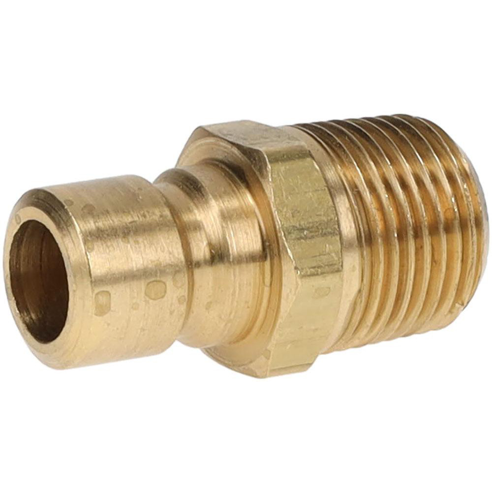 Parker Hydraulic Hose Male Pipe Rigid Nipple Fitting: 3/8", 200 psi - PN353