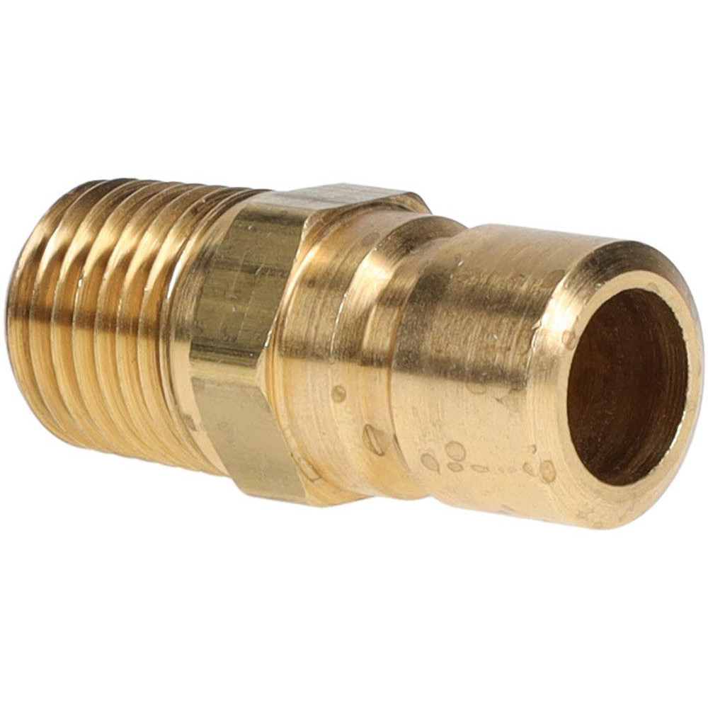Parker Hydraulic Hose Male Pipe Rigid Nipple Fitting: 3/8", 200 psi - PN353