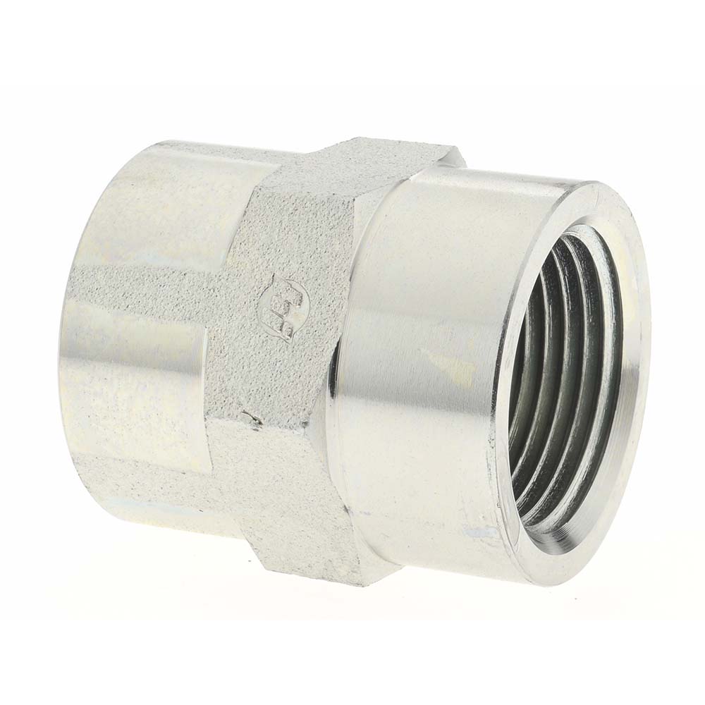 Parker Industrial Pipe 90 ° Female Elbow: 1 x 1" Female Thread, FNPT x FNPT - KP79143