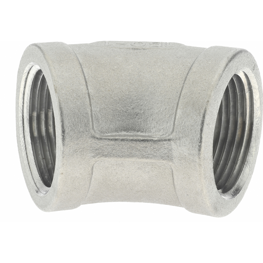 Merit Brass Pipe 45 deg Elbow: 1", 316 Stainless Steel - K602-16