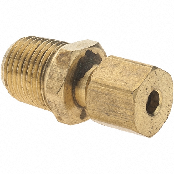 Value Collection Push-to-Connect Tube x Tube Fitting: 1/8" OD - -10744-5
